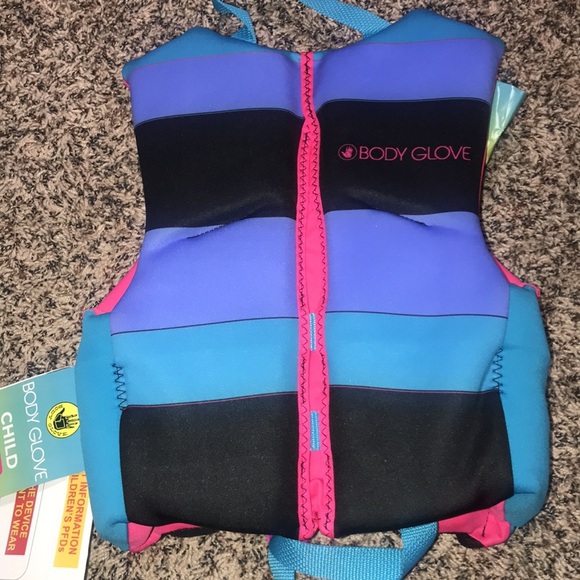 Body Glove Girls Life Jacket Fits 33-55 LBS | NWT - Picture 2 of 5